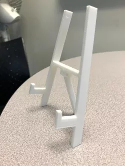 Easel for a Canvas