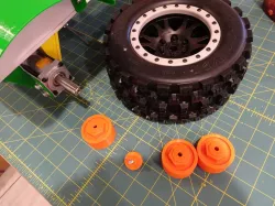 evil-rover02 BaneBots P60 Gear Box Pro-Line Badlands MX43