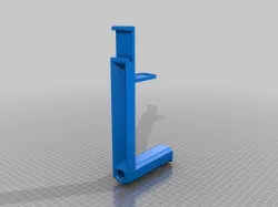 Forward facing spool holder for Prusa i3.