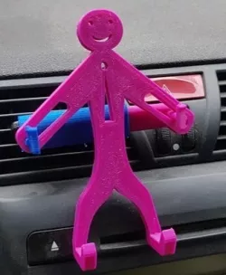 Fully Printable Universal Car Phone Holder