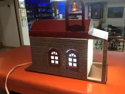 Greek Orthodox Monastery Lithophane Lamp