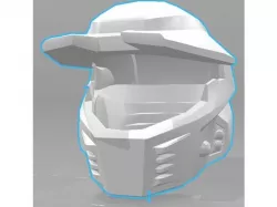 Halo mark v helmet remix