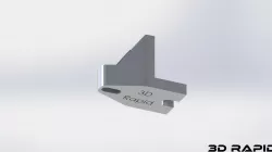 Hypercube Evolution 15mm Bed Bracket with extended long whole