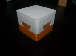 Impossible dovetail puzzle