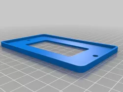 Light plate for large button