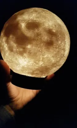 Luna Led con base