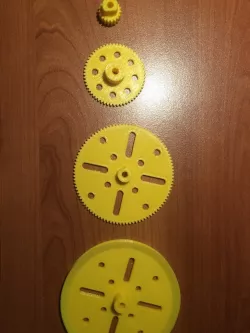 Meccano roue poulie pignon/wheel pulley pinion