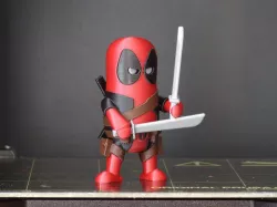 Mini Deadpool (multi-material remix)