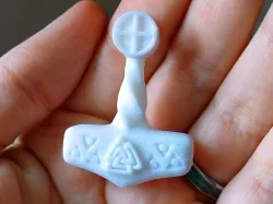 Mjolnir, Thor's hammer.