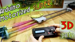 Motorized Camera slider 3D printed