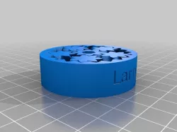 My Customized Emmet's Gear Bearing with  text