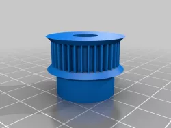 My Customized Parametric pulley - lots of tooth profiles