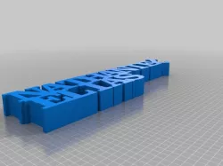 My Customized Variable WORD Sculpture111