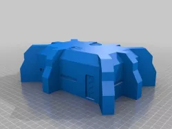 My Customized Warhammer 40k custom bunker