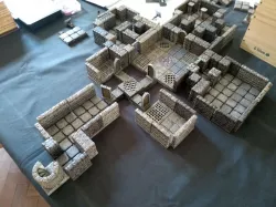 OpenForge 2.0 Dungeon Saga Dwarf King Quest - Print List & Custom Walls