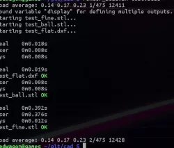 OpenSCAD multi part render script