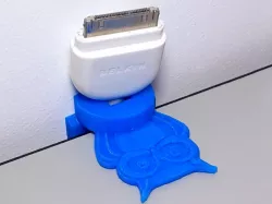 Owl Customizable Cable Holder 