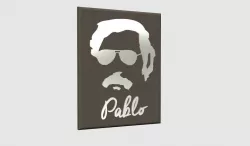 Pablo Escobar Face Painting