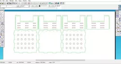 Pencil Holder Castle .dtd for Techsoft 2D Design Laser Cutter