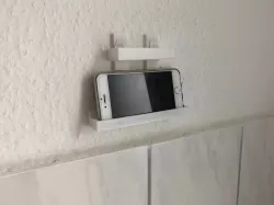 Phoneholder for the shower 