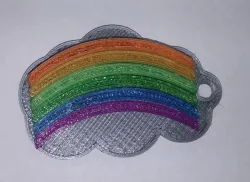 Rainbow Keychain