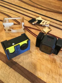 RMRC Ready Made RC Recruit V2 Wing GoPro Session and China Camera Mounts