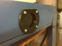 Sand Blaster Through Hole Modification
