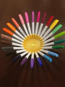 Sharpie pen bowl