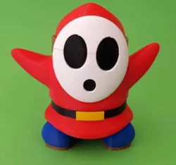 Shy Guy from Mario games - Multi-color