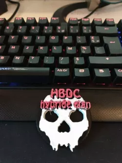 skull ghost logo HBDC