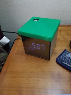 Sony Cube Clock cover