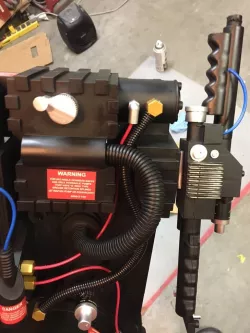 Spirit Halloween Proton Pack V hook