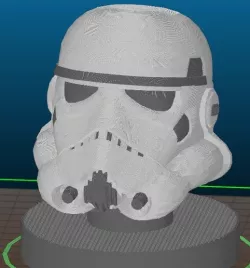 Star Wars Stormtrooper Bust - dual extrusion