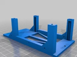 Traxxas Aton belly pan battery tray and landing gear Skid