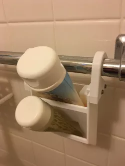 Tube Caddy for shower