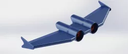 vertical wing EDF