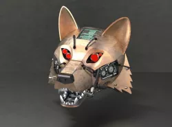 Wolf head - mechanical