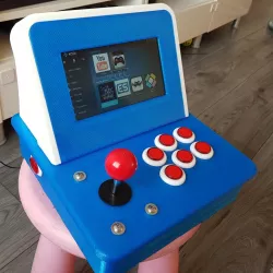 Yet Another Mini Arcade. Adjustable for 6 or 8 button config.