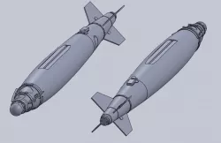 1/10th Scale GBU-38 500lb JDAM