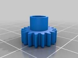 18T stepper Gear for Gavtech extruder 