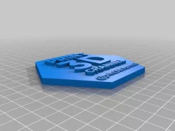 3D Printing Community Hex Mural - Print3DChannel