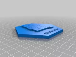 3DPrinting Community Hex Mural - Cat3D