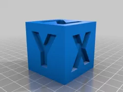 40MM Calibration Cube