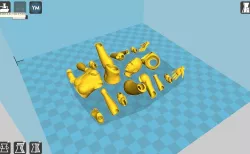 A ~6" Prototype Poseable Action figure