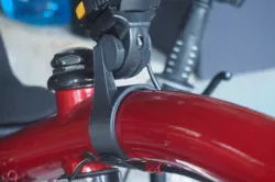 Accessory mount (26mm) for 50mm bike tube frame (e.g. recumbent)