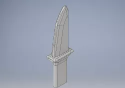 Airsoft/Paintball Knife and Sheath