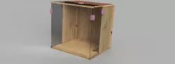 Anet A8 3d printer enclosure cover concept 