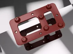 Arduino 2560 (Mega) magnetic/mechanical mounting plate 