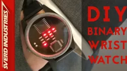 Binary Wrist Watch