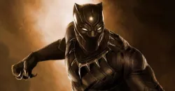 Black Panther litho poster